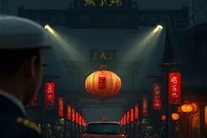 《雾港来信》剧照：雾气笼罩的码头与灯塔